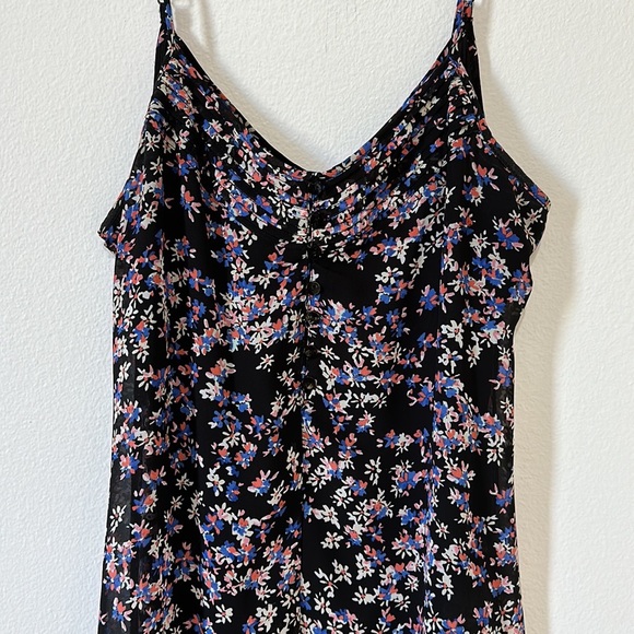 Express Floral High-Low Floral Dress - XS - Picture 4 of 11